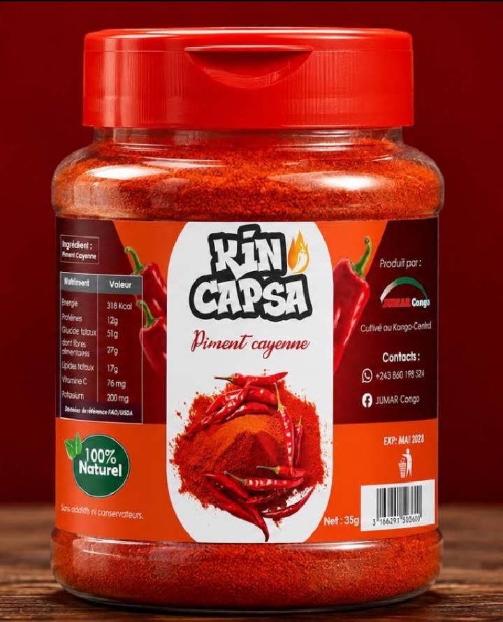 KinCapsa · Piment de Cayenne